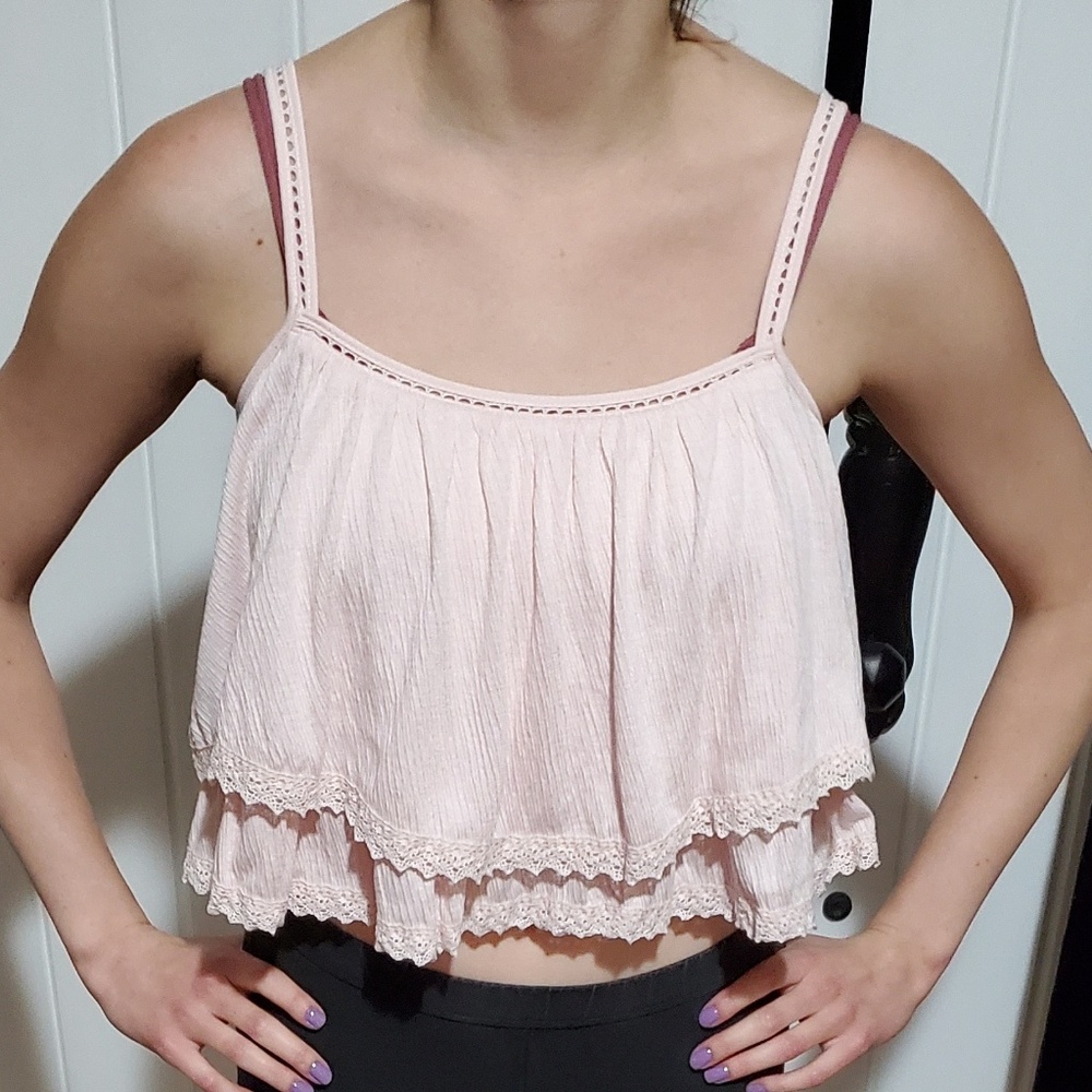 LA Hearts Crop Top